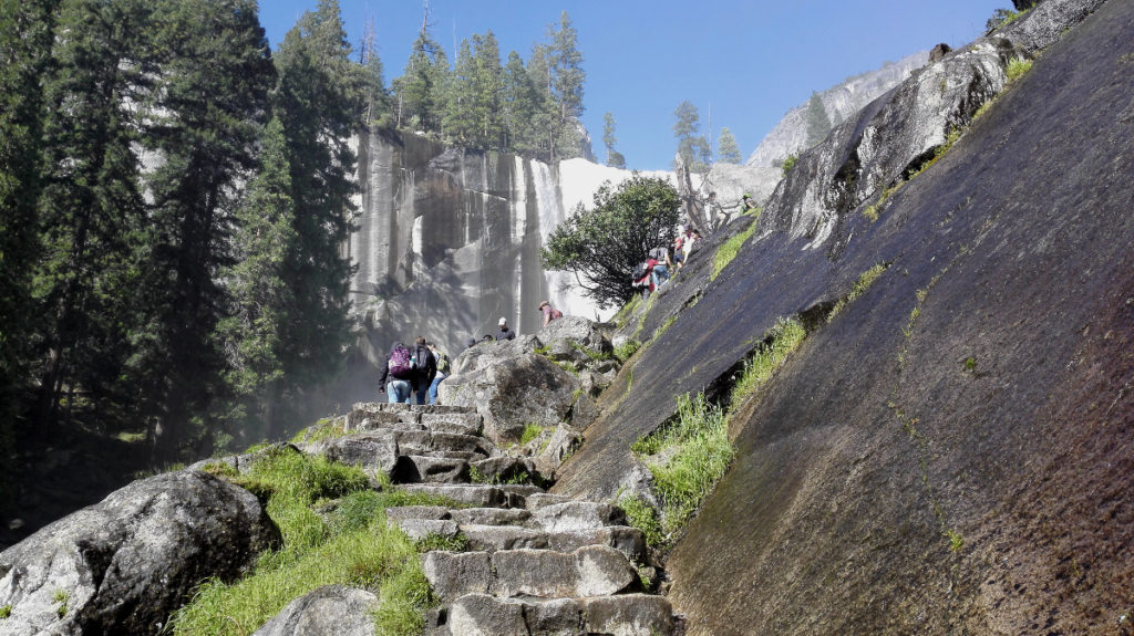 Mist Trail im Yosemite National Park