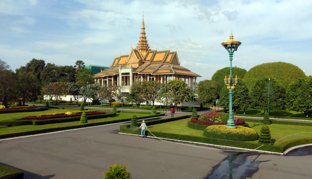Garten Königspalast Phnom Penh