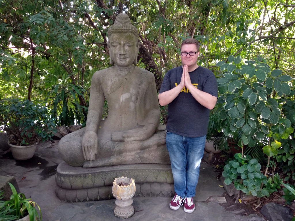 Marc Möllmann an der Silberpagode
