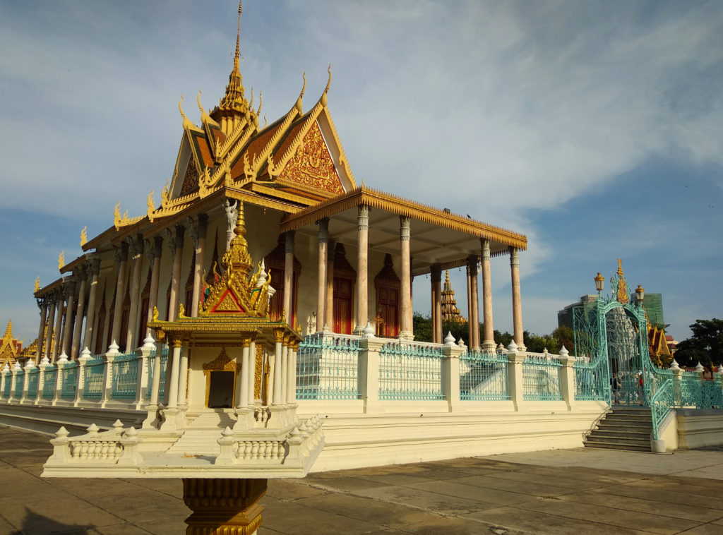 Silberpagode Frontansicht