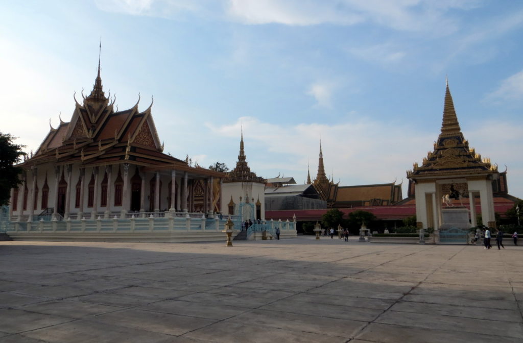 Silberpagode & Königpalast Phnom Penh Panorama
