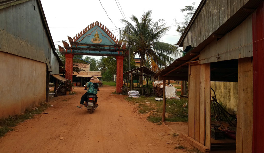 Ein Dorf im Hinterland von Kampot