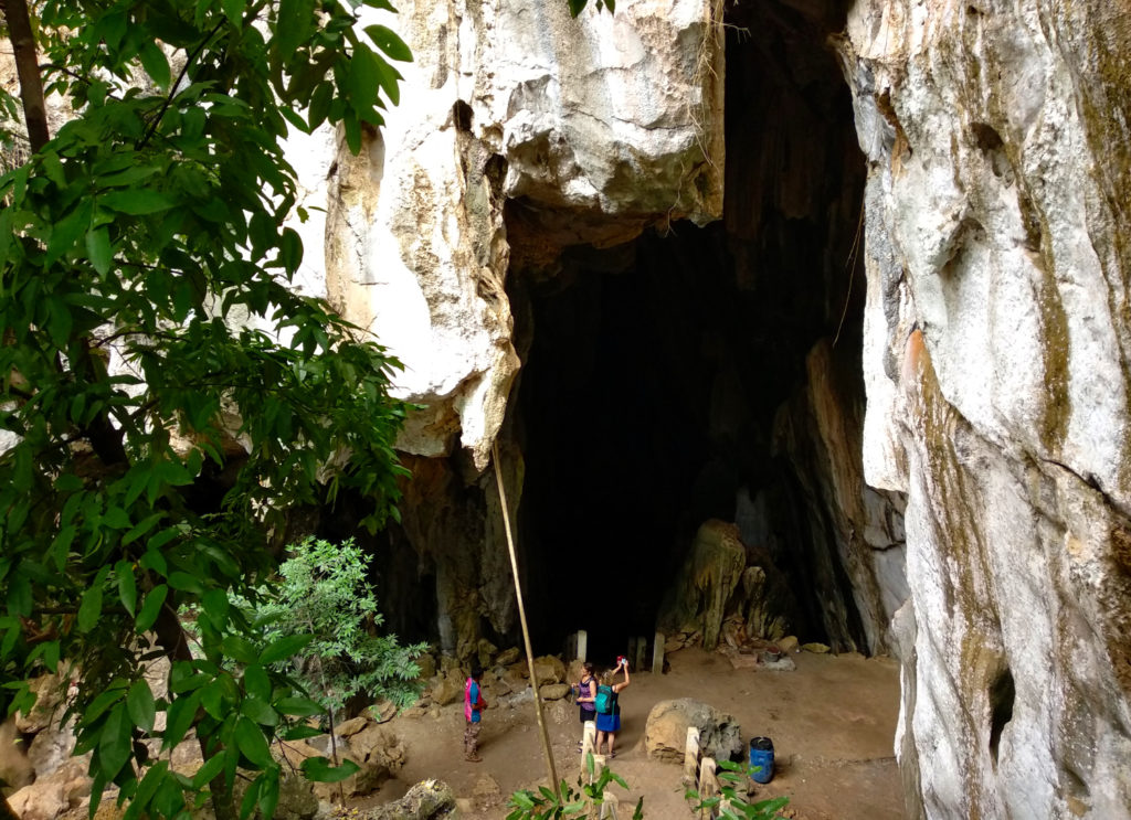 Eingang Phnom Chhngok Kampot
