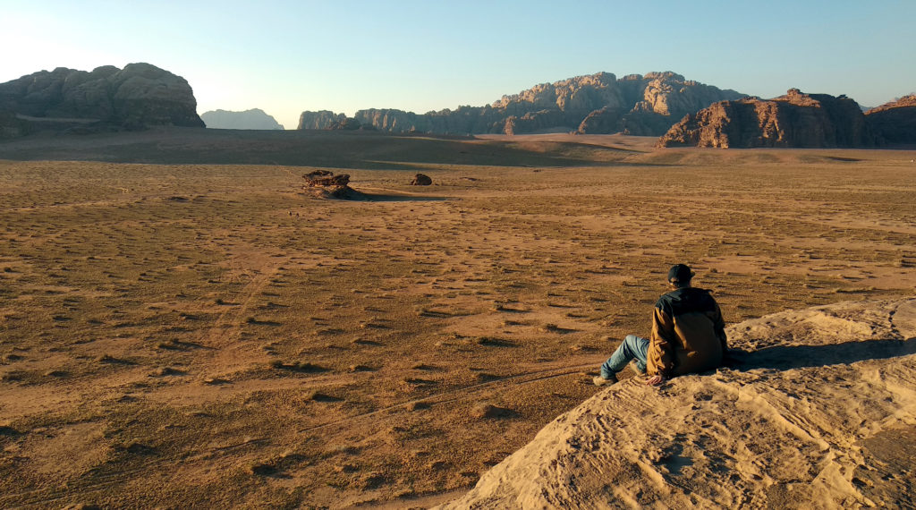 Marc Möllmann im Wadi Rum