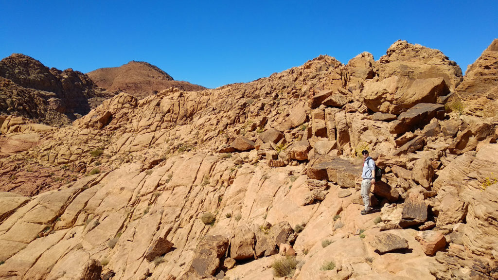 Niclas Möllmann im Wadi Rum