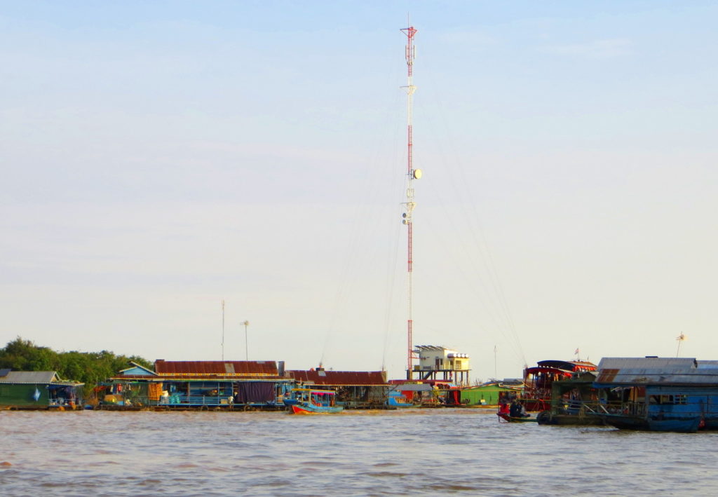 Schwimmendes Dorf auf dem Tonle Sap