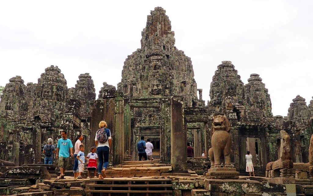 Bayon-Tempel in Angkor Thom