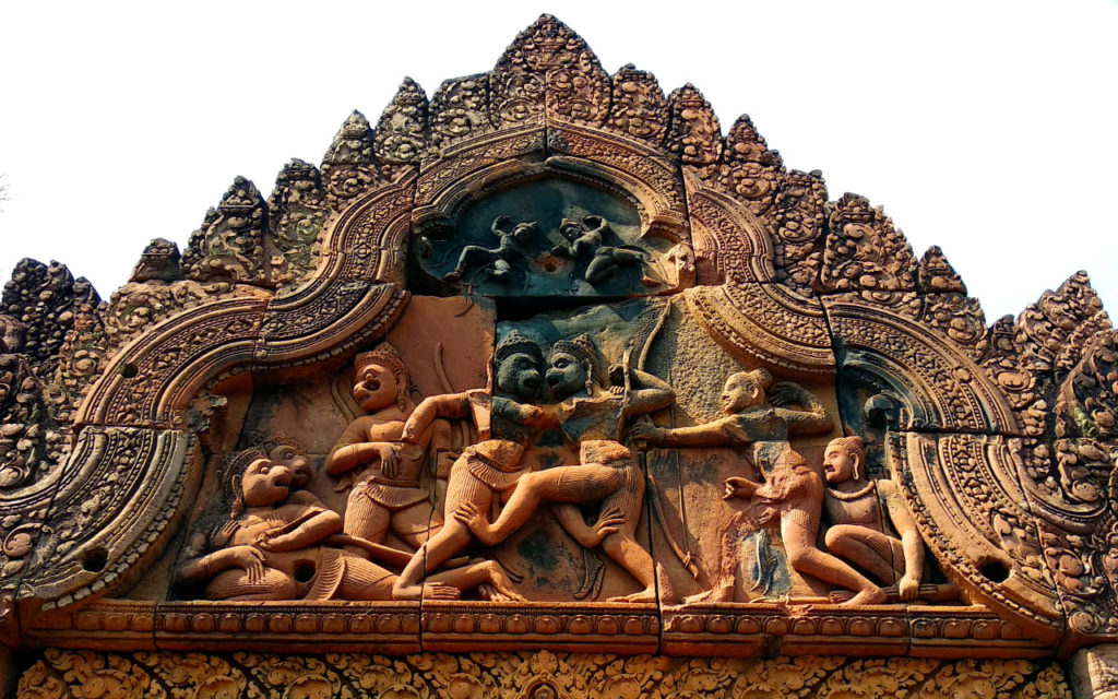 Ornamente in Banteay Srei