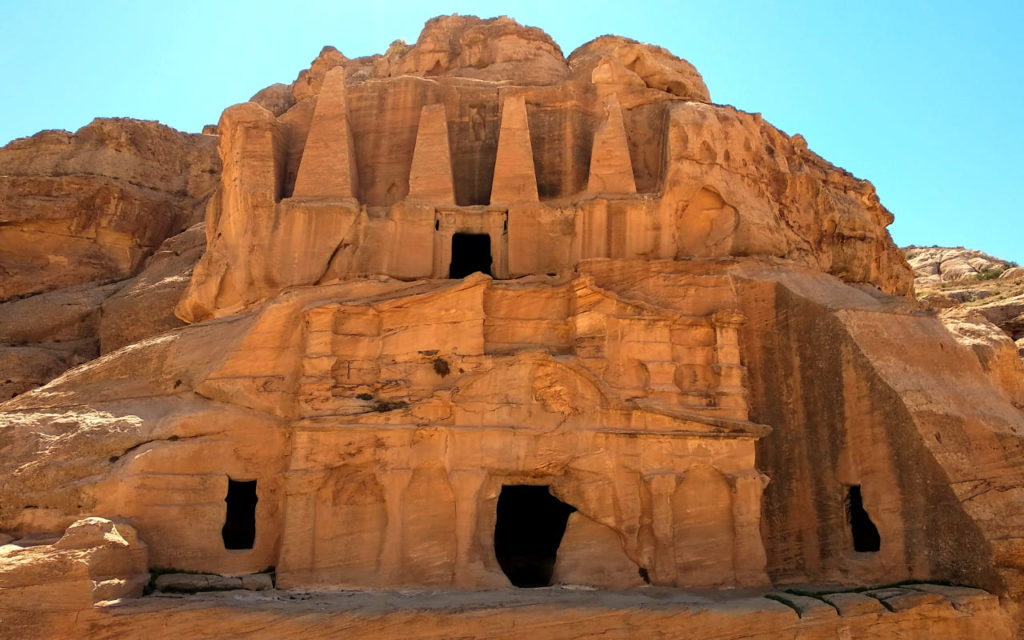 Das Obeliskengrab in Petra