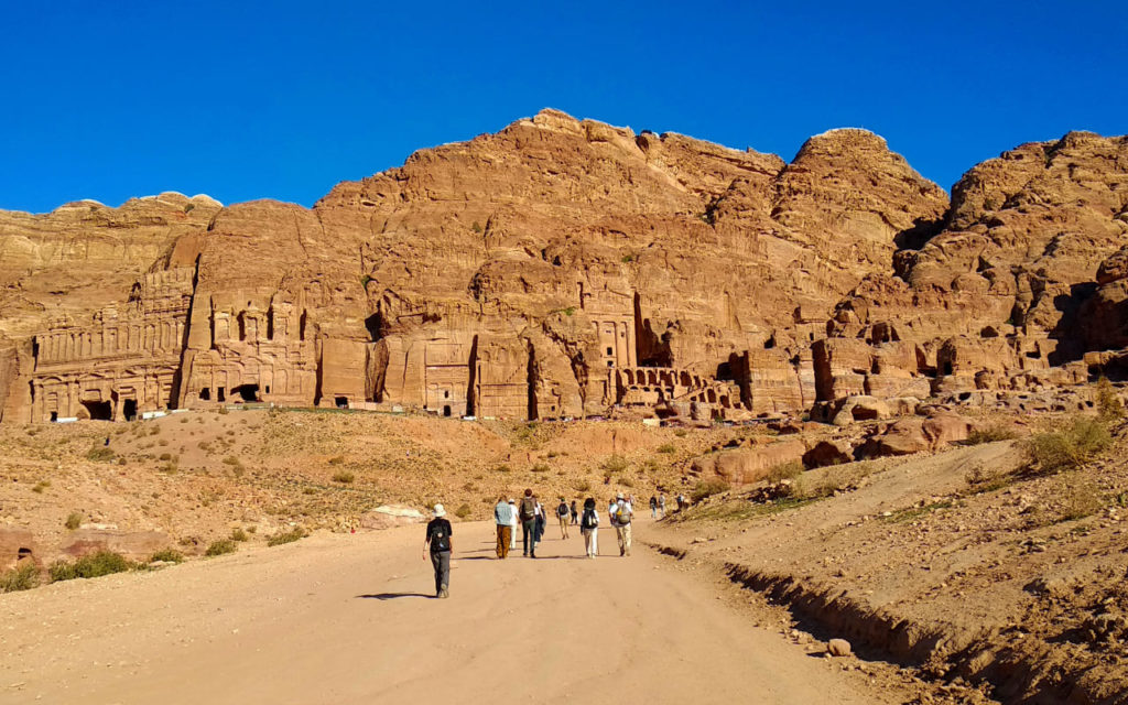 Main Street in Petra