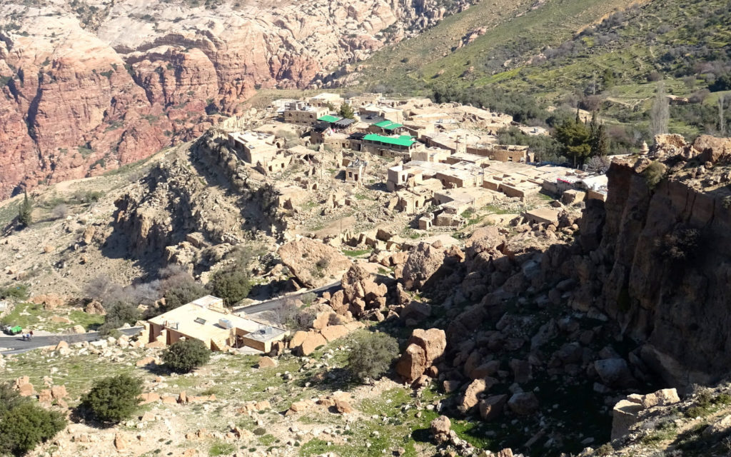 Dana Village von oben betrachtet