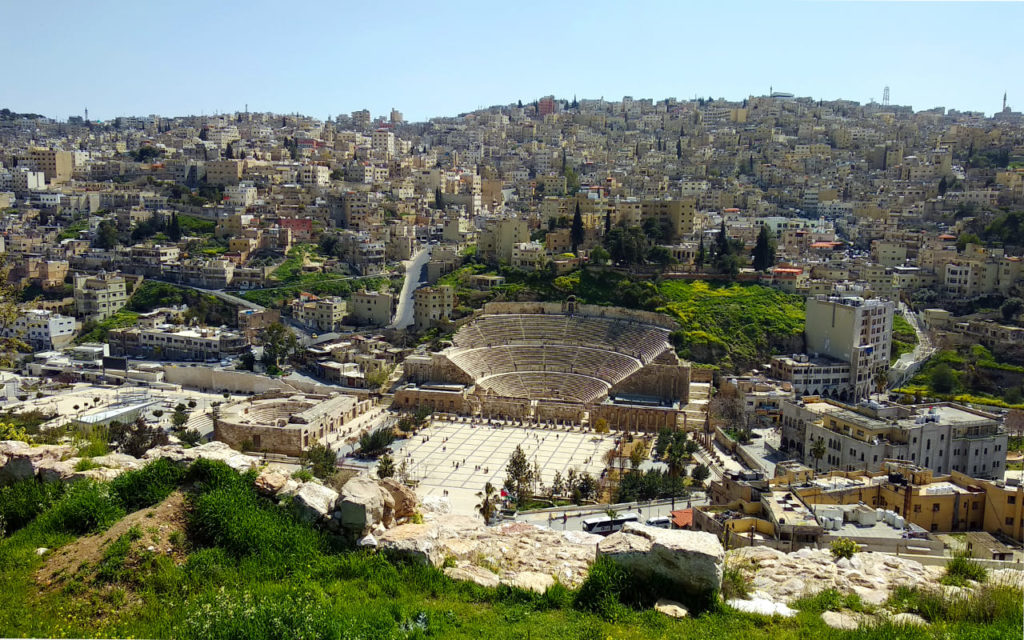 Panoramablick auf Amman