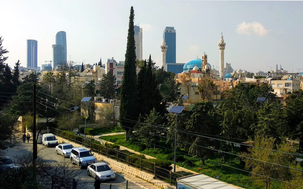 Die Skyline von Amman