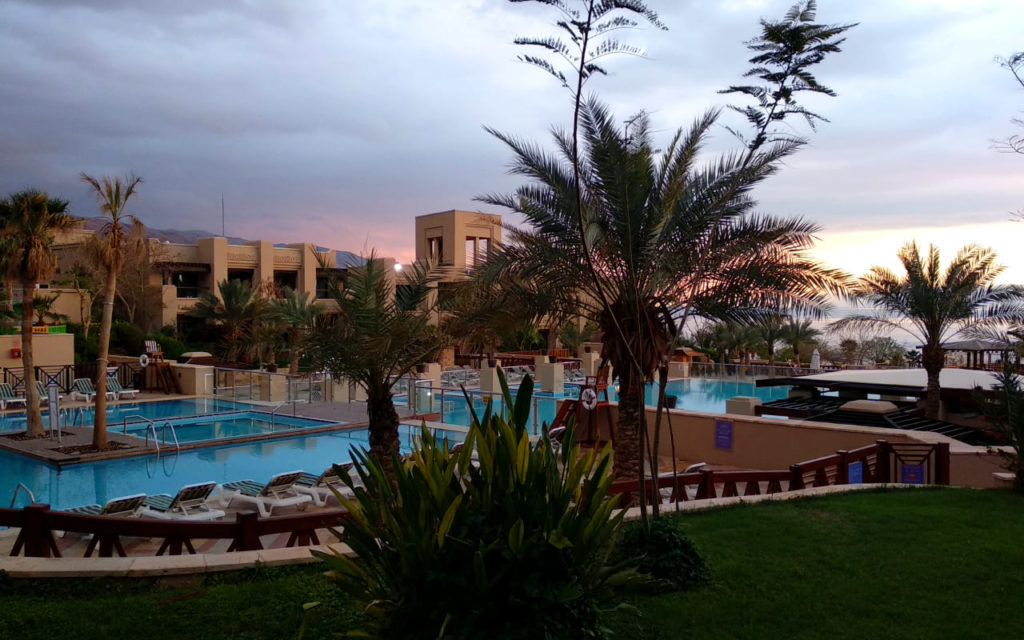 Pool am Holiday Inn Dead Sea Resort
