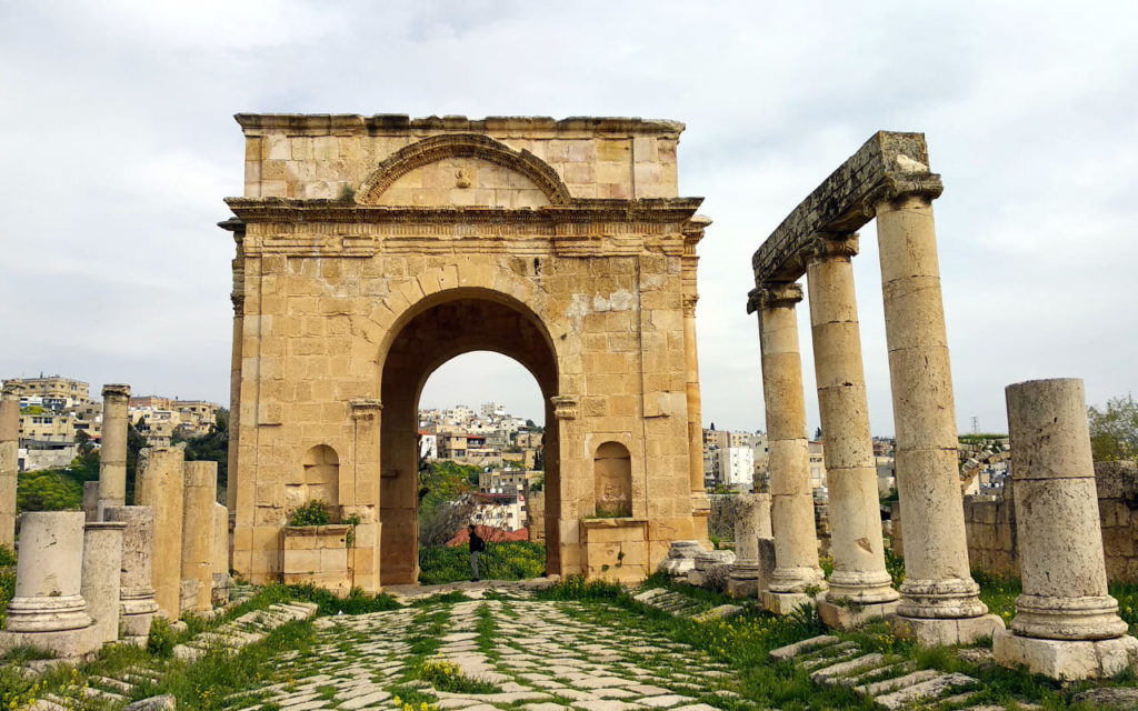 Antiker Torbogen in Jerash