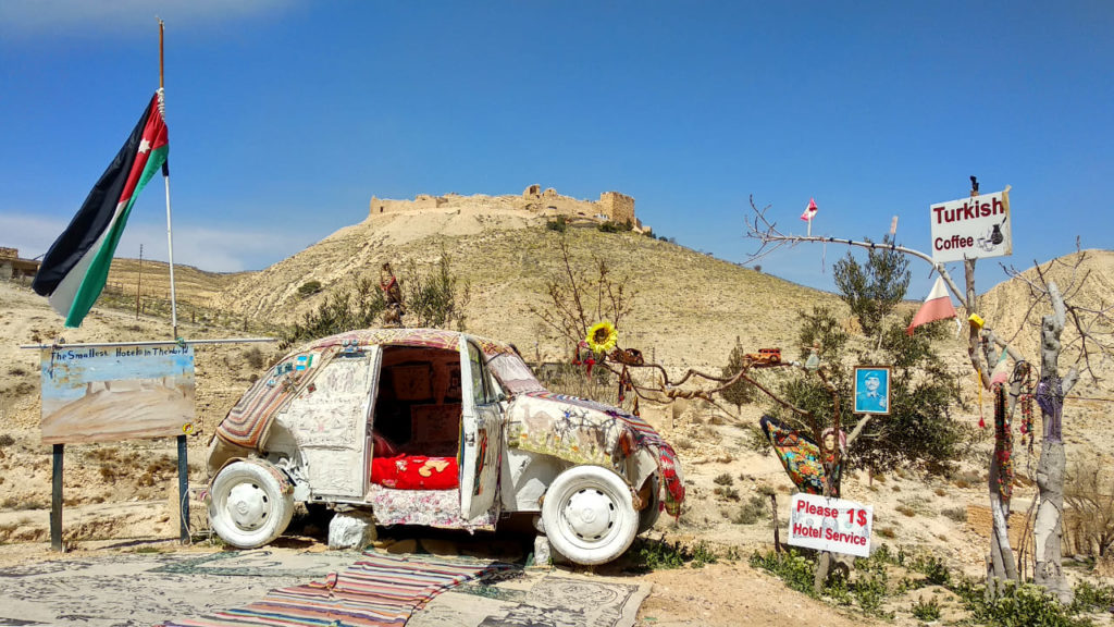 The smallest hotel in the world in Shobak