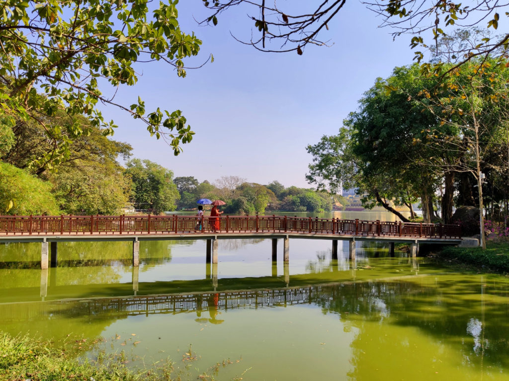 Kandawgyi Lake in Yangon